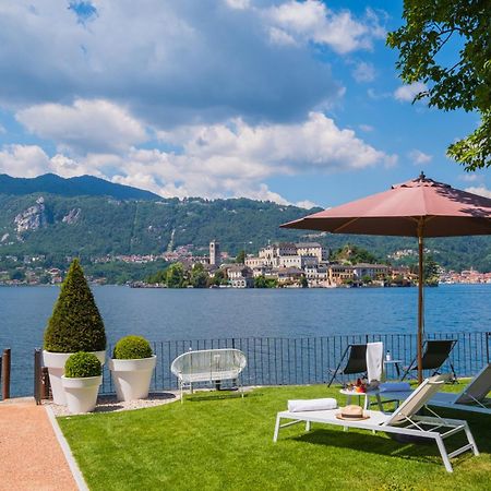 オルタ・サン・ジューリオBifora65 Flats And Garden - Lakeviewアパートメント エクステリア 写真