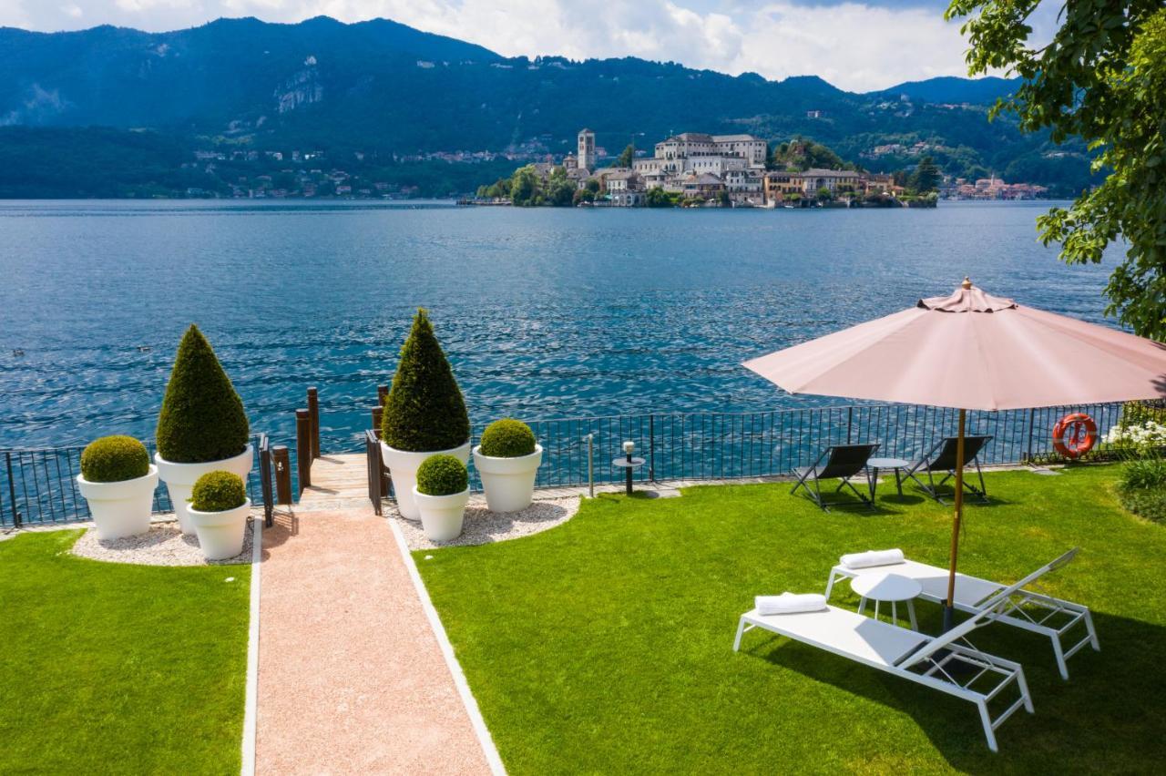 オルタ・サン・ジューリオBifora65 Flats And Garden - Lakeviewアパートメント エクステリア 写真
