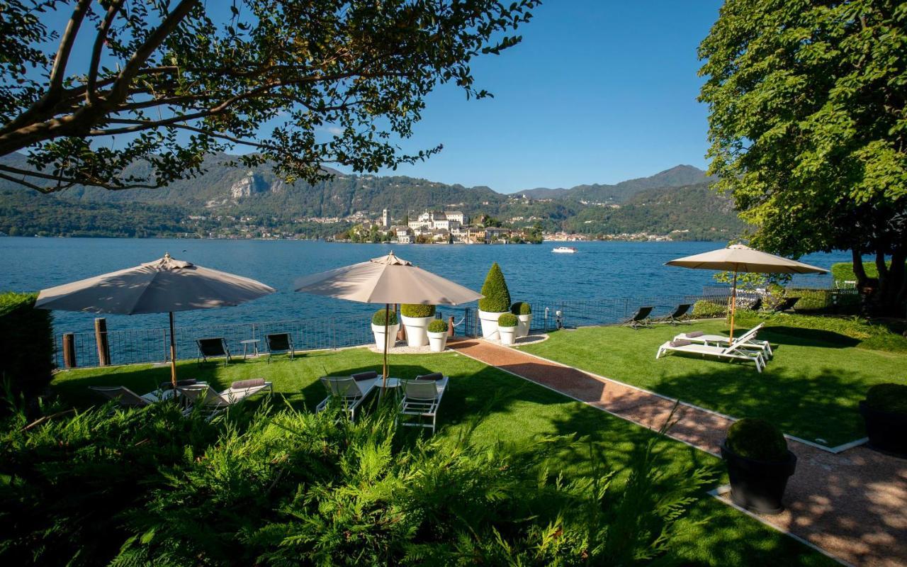オルタ・サン・ジューリオBifora65 Flats And Garden - Lakeviewアパートメント エクステリア 写真