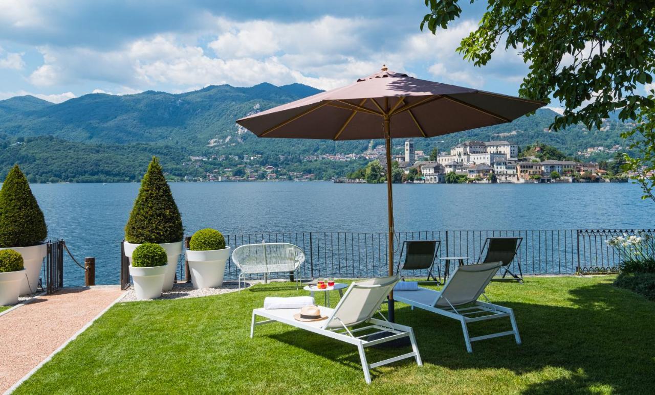オルタ・サン・ジューリオBifora65 Flats And Garden - Lakeviewアパートメント エクステリア 写真