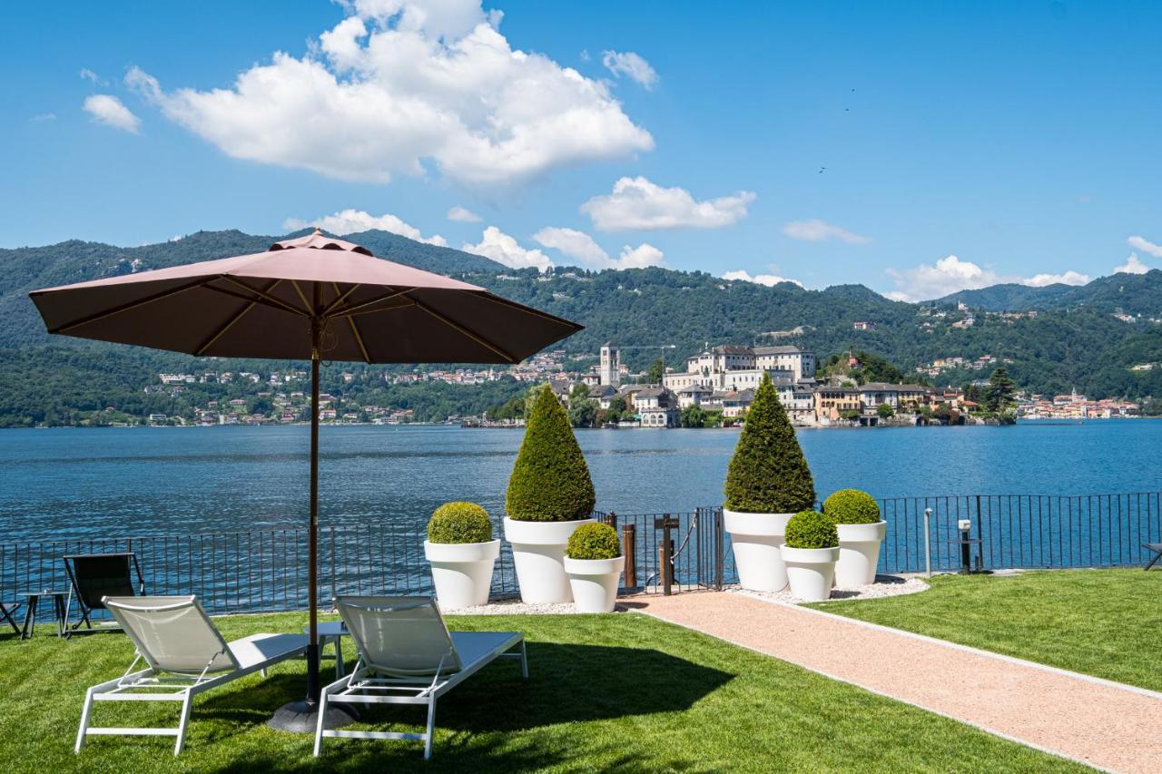 オルタ・サン・ジューリオBifora65 Flats And Garden - Lakeviewアパートメント エクステリア 写真